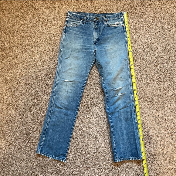 Vintage Wrangler 13MWZ Cowboy Cut Jeans Size 33x34 - Picture 2 of 8